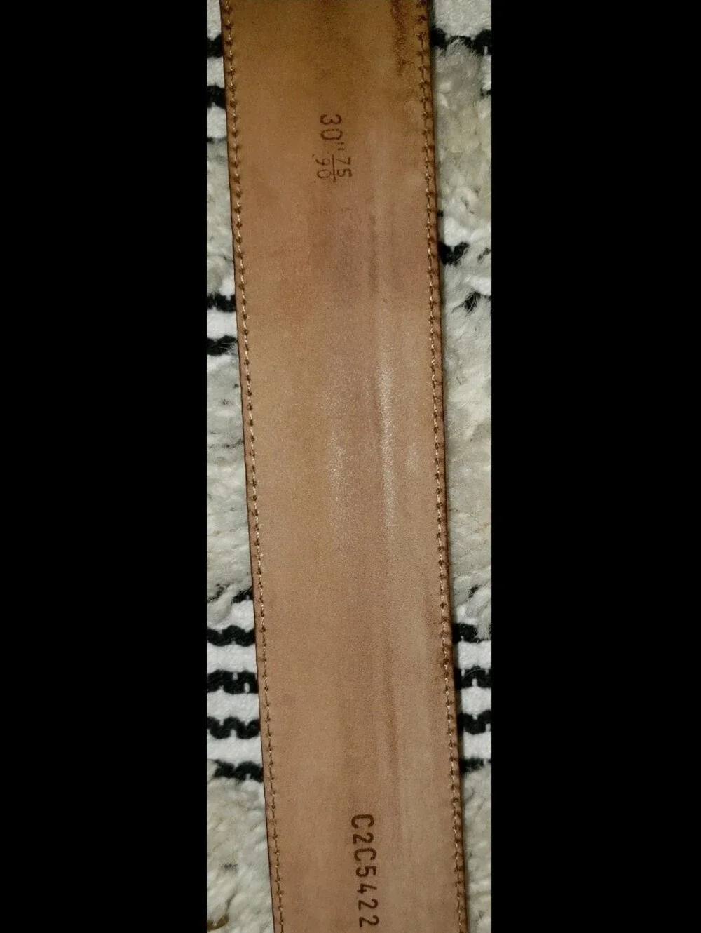 De Vecchi By Hamilton Hodge Leather Belt